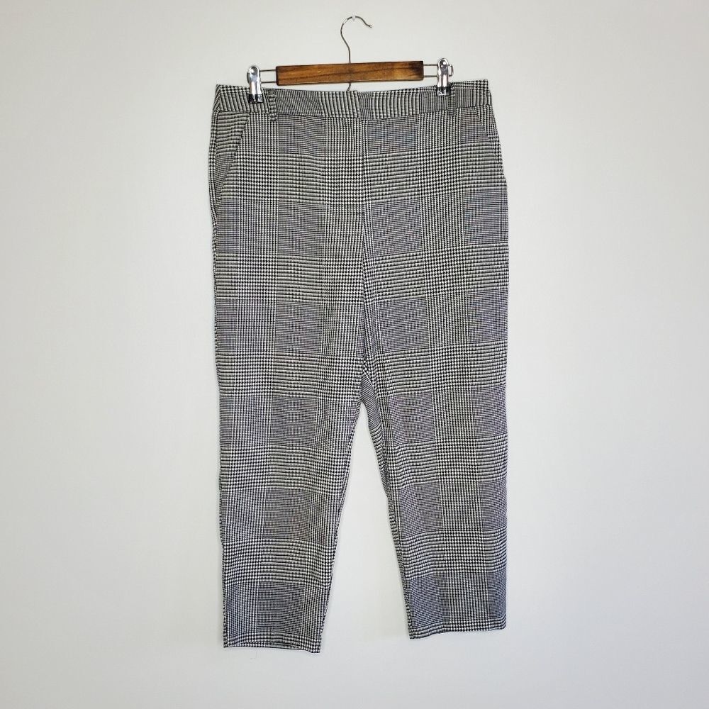 ASOS Tailored Tapered Houndstooth Gingham Pant | US 10